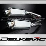 Triumph Trophy 900 1996-2002 Slip On 9" Oval Stainless Exhaust Muffler Kit. Fixed Price $390.99.