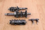 1988 Yamaha TW200 Tranny / Transmission For Parts. Fixed Price $119.00.