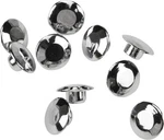 Harddrive Handlebar Clamp Plug Caps Chrome 03-0107-10. Fixed Price $9.05.