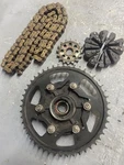 03-09 2003-2009 Yamaha R6S Driven Sprocket Gear Chain Set 48 16. Fixed Price $119.00.