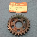 New Genuine Suzuki 24331-41401 Gear, 3RD Driven PE250 1977-1979. Fixed Price $43.94.