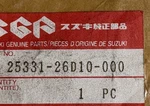 25331-26D00/10 New Oem Suzuki Shift Drum Plate Gsxrs Plus Most Models. Fixed Price $25.00.