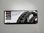 Bikemaster 428 Precision Roller Chain 138 Links Natural (197551). Fixed Price $15.00.