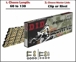 D.i.d Did 520 ATV2 Xring Drive Chain Gold With Clip Or Rivet Master Link. Fixed Price $135.00.