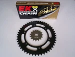 Suzuki DRZ400SM New 15/39 (-2) Jt Sprocket Set & Ek Gold Sro O-ring Chain Kit. Fixed Price $119.95.