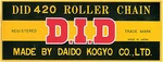 D.i.d 530 Standard Series Non O-ring Chain Links D18-531-120. Fixed Price $76.40.