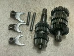 2000 Kawasaki KX250 Transmission Gears Shift Forks Oem (99-02). Fixed Price $125.00.