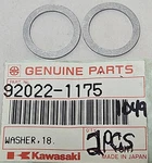 Pc Nos Kawasaki KZ1000 KZ1100 ZX1100 KZ750 Washer 18.3X24X1.4 Oem 92022-1175. Fixed Price $5.24.