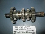 Yamaha 1982 1985 XT200 / BW200 1988 Drive Axle Assembly 15A-17402-01-00. Fixed Price $59.95.
