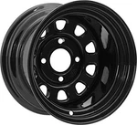 4/137 Itp Steel Wheel 12MM 14X7 4.0 + 3.0 Black For Honda Kawasaki. Fixed Price $82.98.