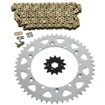 1987-1990, 1994-1998 Yamaha YZ250 Gold Ring Chain And Sprocket 13/50 114L. Fixed Price $84.69.