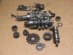 Honda 1974 CB450K Engine Transmission Box Gears Forks Shafts. Fixed Price $152.99.