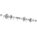 Andrews Products Counter Shaft 3RD Gear Std XL-90 253030. Fixed Price $139.44.