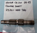 Honda CR250 Counter Shaft Oem Used Part 1984-85 P/n 23221-KA4-740. Fixed Price $85.00.