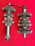 1985 86 Yamaha Trials TY350 Oem Transmission Shafts Gears Gearbox Lot. Fixed Price $199.95.