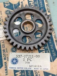 New Genuine Yamaha 537-17211-00 Gear, 1ST, Wheel. Fixed Price $46.49.