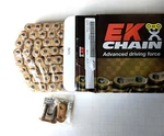 Ek 530 ZVX3 120 Links Gold Extreme Nx-ring Chain Made Japan New Harley Busa. Fixed Price $164.99.