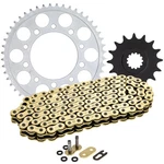 Sprocket Chain Set For Yamaha YZF-R6 16/48 Tooth 520 X-ring Front Rear Combo Kit. Fixed Price $77.95.