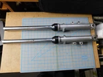 Front Forks, Tubes - 1973 1974 1975 Kawasaki Triple, H1 Mach Iii, KH500. Fixed Price $199.95.