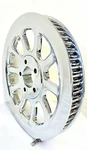 Harley Chrome Dyna 2006 Up Pulley 66T Fat Bob 25MM , 40374-07 Oem Sale. Fixed Price $390.00.