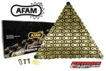Honda EZ90 1991-1995 Afam R1 Non O-ring Gold Chain 428X100 With Joining Link. Fixed Price $29.65.