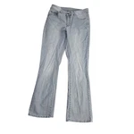 Riders By Lee Jeans Womens 12 Gray Light Wash Mid Rise Bootcut Stretch Denim. Fixed Price $13.03.