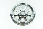 03 Harley Softail Flst Fat Boy Oem Rear Driver Pulley Sprocket Chrome 70T 1-1/8". Fixed Price $157.50.