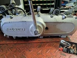 1984 Suzuki Shuttle FA50F Moped Oem Engine Motor Crankcase Clutch Complete. Fixed Price $140.00.