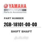 Yamaha Genuine Oem Parts Shift Shaft 2GB-18101-00-00 For WR250F. Fixed Price $66.27.