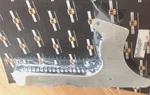 Lower Belt Guard 1993-99 Softail Chrome Louvered * Replace Harley Oem 60415-89B. Fixed Price $79.97.
