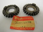 Suzuki TC90 TC100 1970-77 ,gear Driven 2ND,TRANSMISSION 24321-25000 Sold As. Fixed Price $22.75.