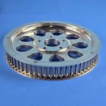 Indian Gilroy Scout Chief & Spirit Chrome Rear Wheel Drive Belt Pulley Sprocket. Fixed Price $199.99.