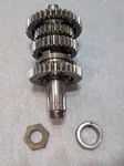 Yamaha DT400 Transmission Counter Shaft Drive Axle & Gears 1975 1976. Fixed Price $18.00.