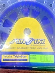 Sunstar 520 Works Triplestar Alu. Rear Sprocket 5-361951BK Kawasaki Kx. Fixed Price $65.00.