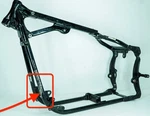 09 Harley Softail Custom Fxstc Oem Body Main Frame Chassis 47173-11BHP Slvg 1333. Fixed Price $694.98.