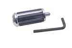 Custom Chrome 46-015, 35007 Black Ribbed Shifter Peg Nos. Fixed Price $25.30.