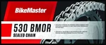 Bikemaster 530X100 Bmor O-ring Chain Natural W/master Link 197279. Fixed Price $104.99.