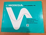 Honda Vf 1000 R/84-5 Spare Parts Catalog. Fixed Price $58.02.