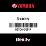 93306-30517-00 Yamaha Bearing 933063051700, New Genuine Oem Part. Fixed Price $52.62.