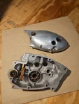 Triumph Gearbox Covers Inner & Outer 57-3753. Fixed Price $60.00.