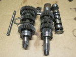 Kawasaki 1980 KZ650 Transmission Box Shifter Forks Gears Shafts. Fixed Price $93.50.