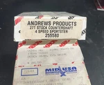 New Andrews 255580 Hd# 35695-58 Counter Shaft Drive Gear 27T 57- 86 Xl. Fixed Price $80.00.