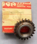Genuine Suzuki M12 M15 Countershaft 3RD Gear Pinion 24231-01001. Fixed Price $50.97.