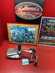 Harley Sportster Mid Control 1991-2003 91-03 Brake Pedal Shifter Set Trans Cover. Fixed Price $375.00.