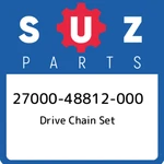 27000-48812-000 Suzuki Drive Chain Set 2700048812000, New Genuine Oem Part. Fixed Price $414.97.
