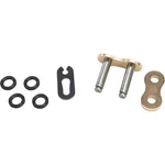 Fire Power O-ring Sealed Chain Master Link Gold, Clip 530FPO-SKJ/G. Fixed Price $7.37.