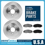Front Brake Rotors + Ceramic Pads For Acura Integra Legend Honda Prelude Cr-v. Fixed Price $140.99.