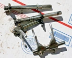 1986-2000 Yamaha XT350 Oem Transmission Shifting Forks W/rods # Vin 5Y1-001986. Fixed Price $125.37.