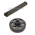 Scooterx 3/4 Clutch #41 + 420 Chain 120 Links Set Mini Chopper Bell Housing Atv. Fixed Price $39.99.