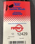 Rotary 12-12429 Drive Belt (replaces Mtd 754-0430) (T8). Fixed Price $18.40.